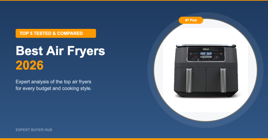 Best Air Fryers 2026 — Top 5 Tested & Compared