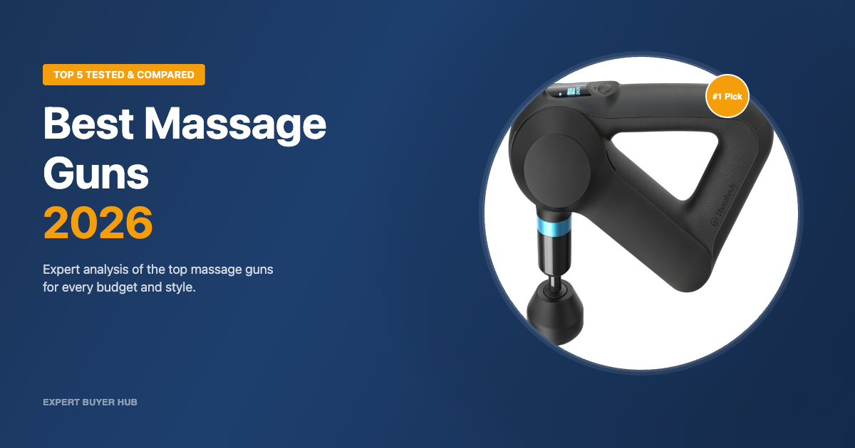 Best Massage Guns 2026 - Top 5 Tested and Compared