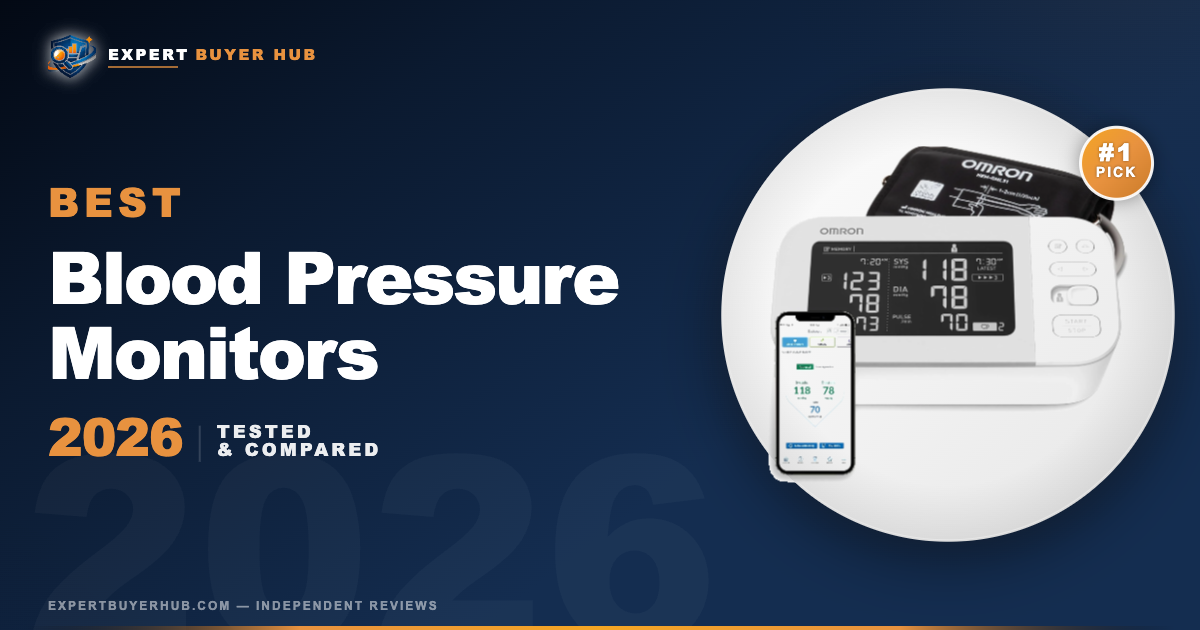 Best Blood Pressure Monitors 2026 hero image