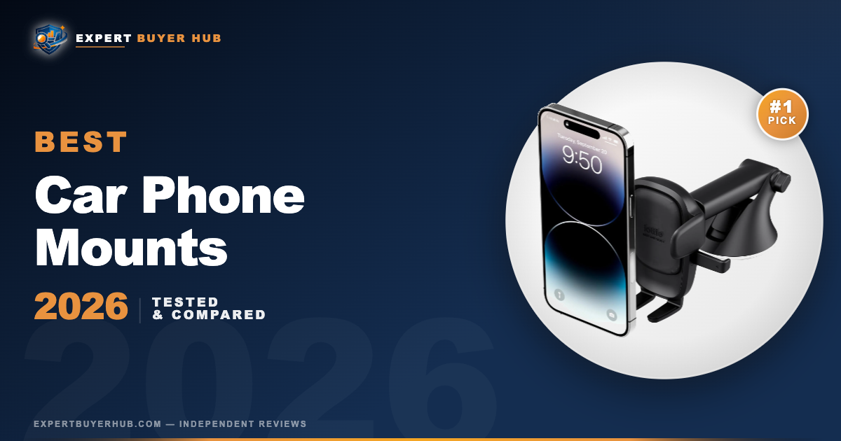 Best Car Phone Mounts 2026 hero image