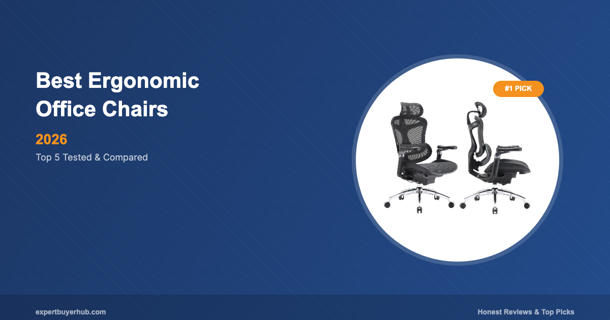 Best ergonomic office chairs 2026 comparison
