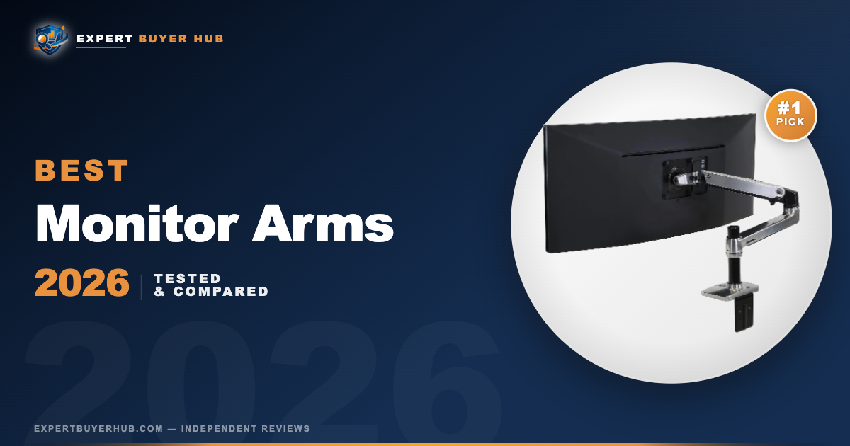 Best Monitor Arms 2026 hero image