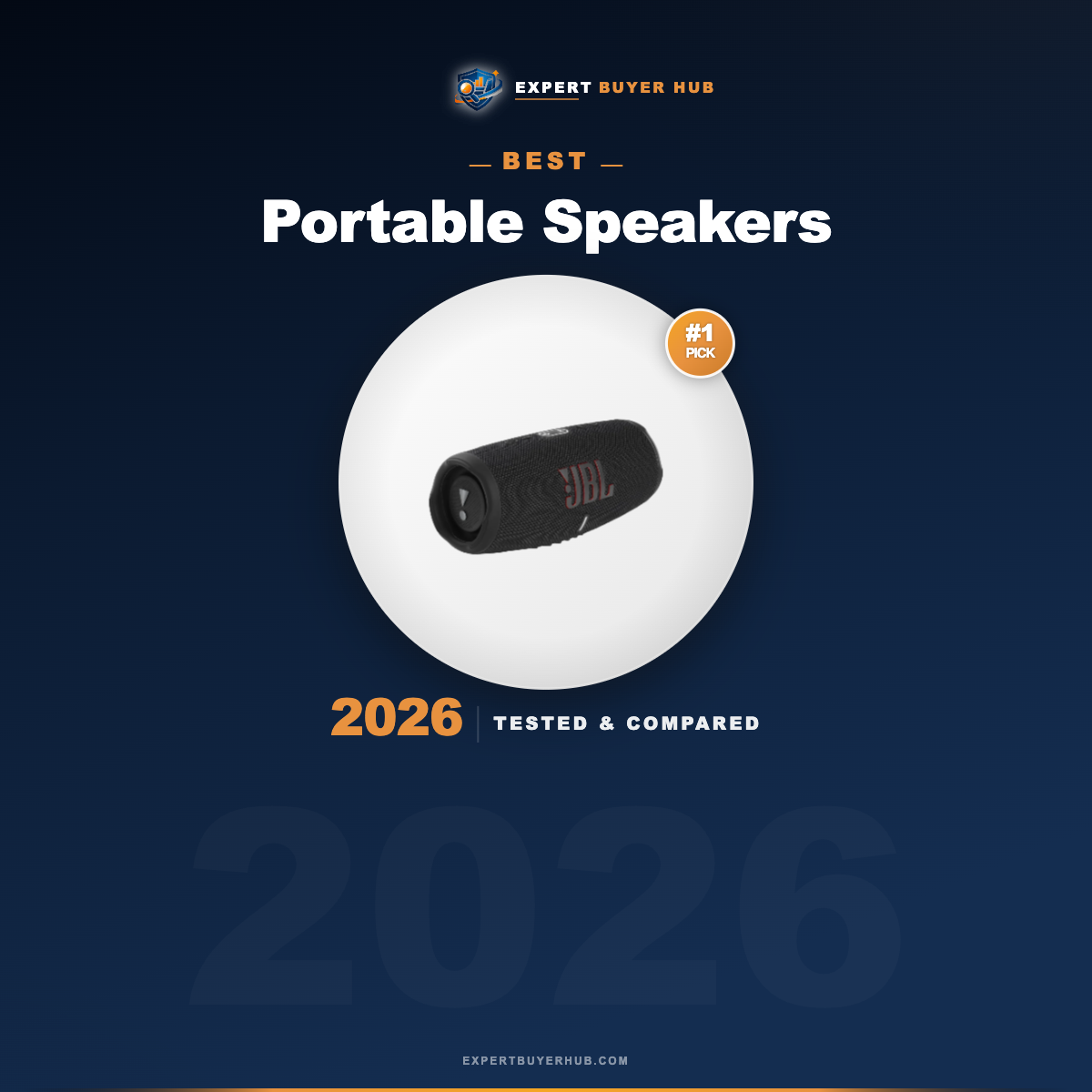Best Portable Speakers 2026 — Top 5 Tested & Compared