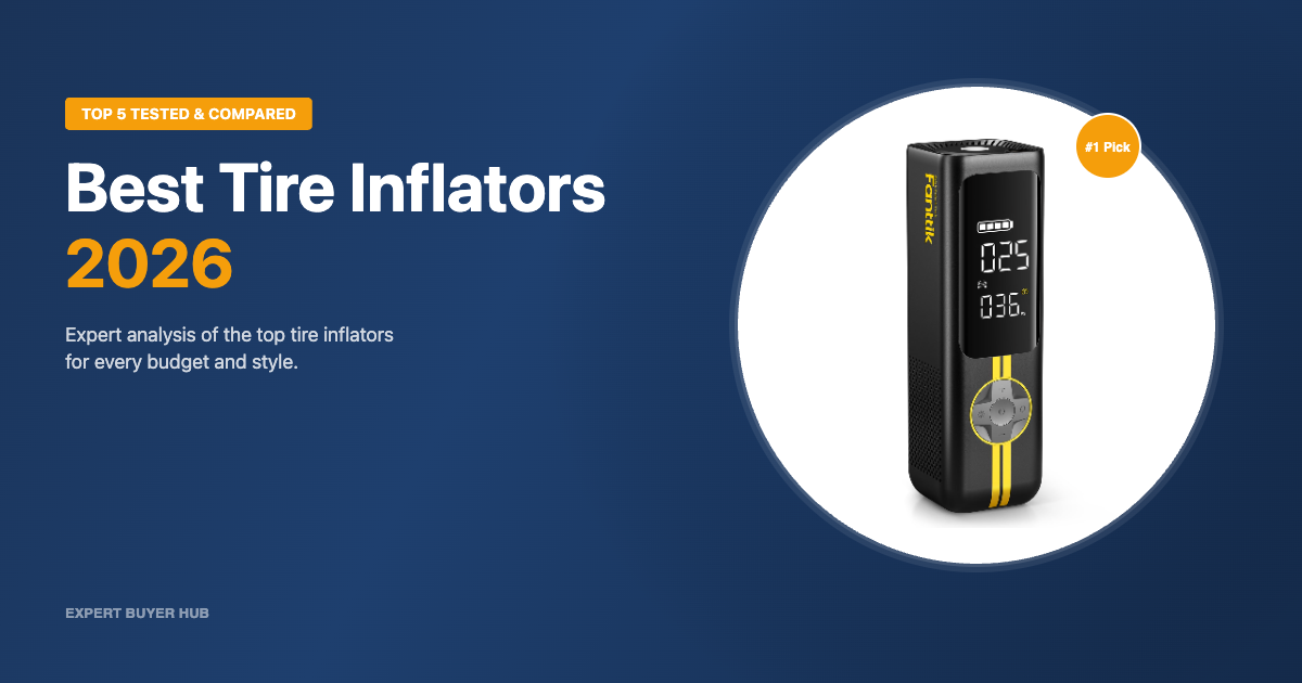 Best Tire Inflators 2026 - Top 5 Tested and Compared