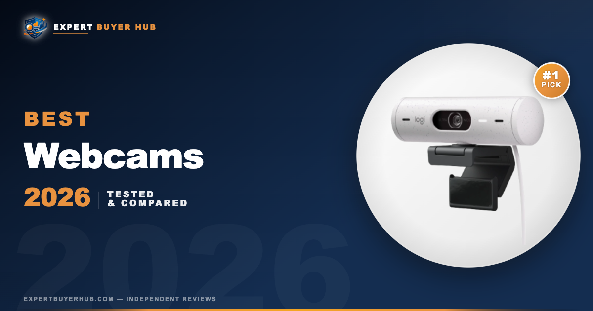 Best webcams 2026 hero image