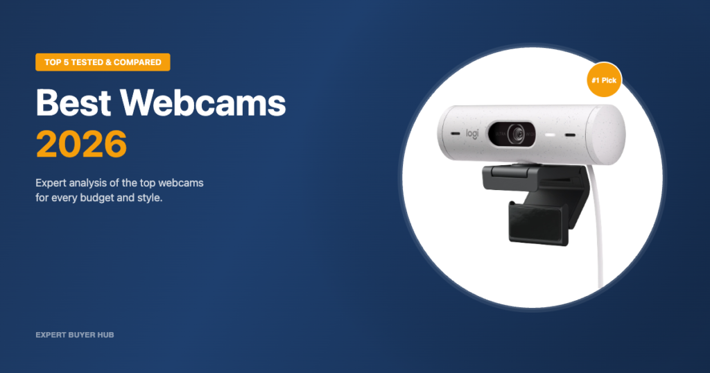 Best Webcams 2026 — Top 5 Tested & Compared
