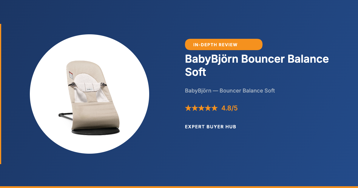 BabyBjörn Bouncer Balance Soft Review — Tested by Team EBH
