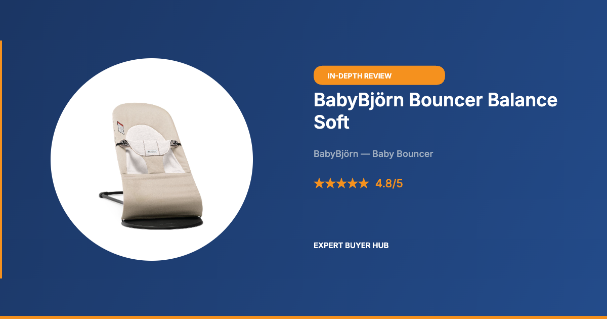 BabyBjörn Bouncer Balance Soft Review — Tested by Team EBH