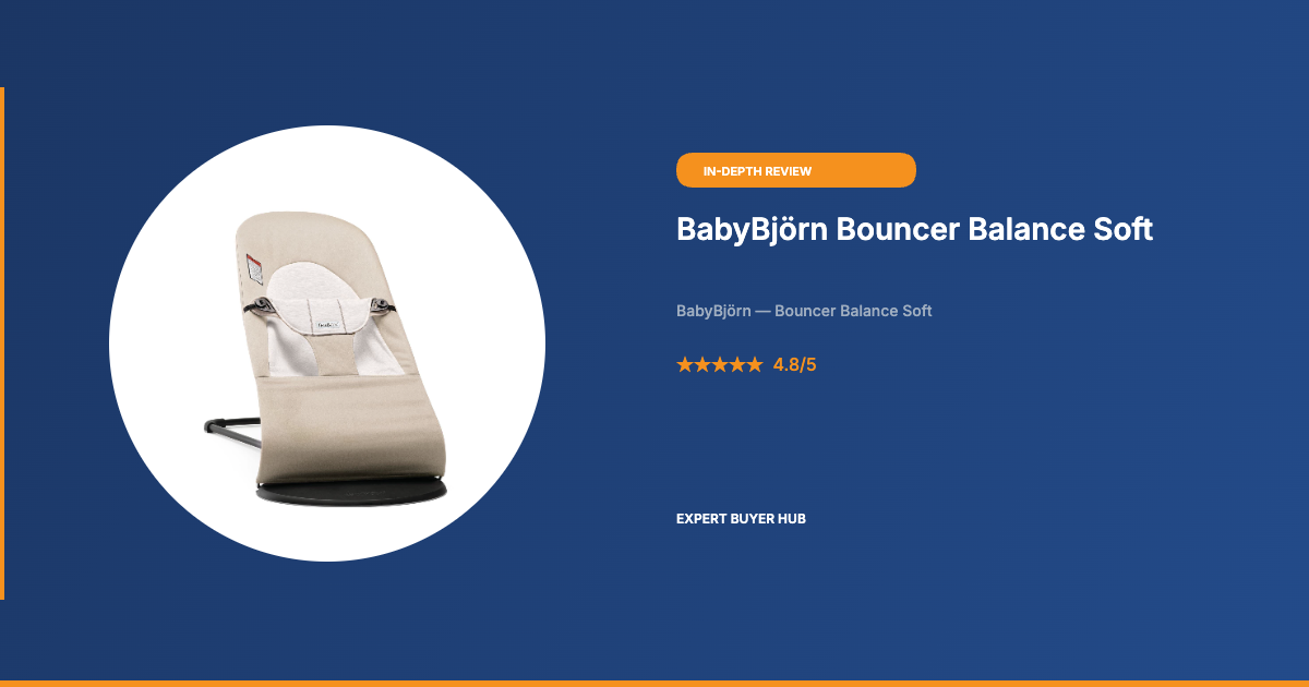 BabyBjörn Bouncer Balance Soft Review — Tested by Team EBH