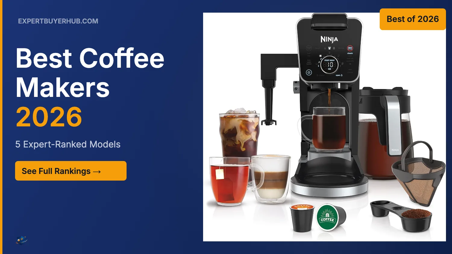 5 Best Coffee Makers in 2026 Buying Guide hero image