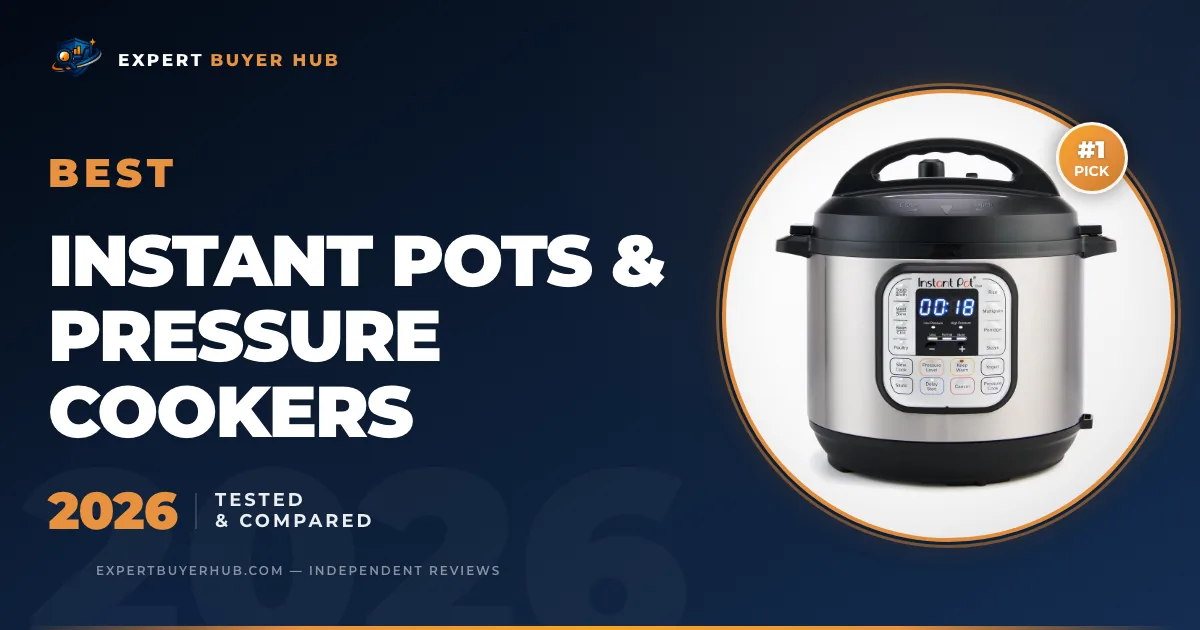 Best Instant Pots and electric pressure cookers 2026 — Instant Pot Duo top pick