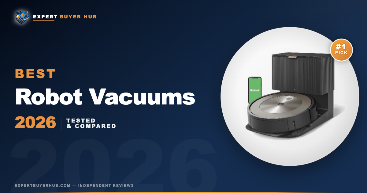 Best robot vacuums for pet hair 2026 hero image