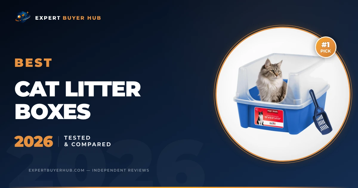 Best Cat Litter Boxes 2026 hero image