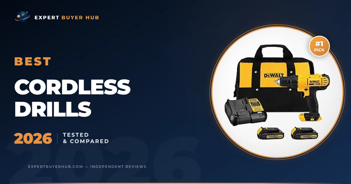 Atlas v9 hero graphic for Best Cordless Drills 2026