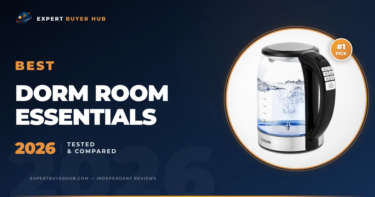 5 Best Dorm Room Essentials 2026 — Tested & Compared hero image