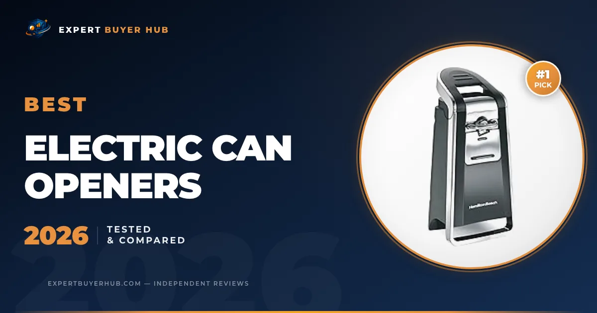 Atlas v9 hero graphic for Best Electric Can Openers 2026