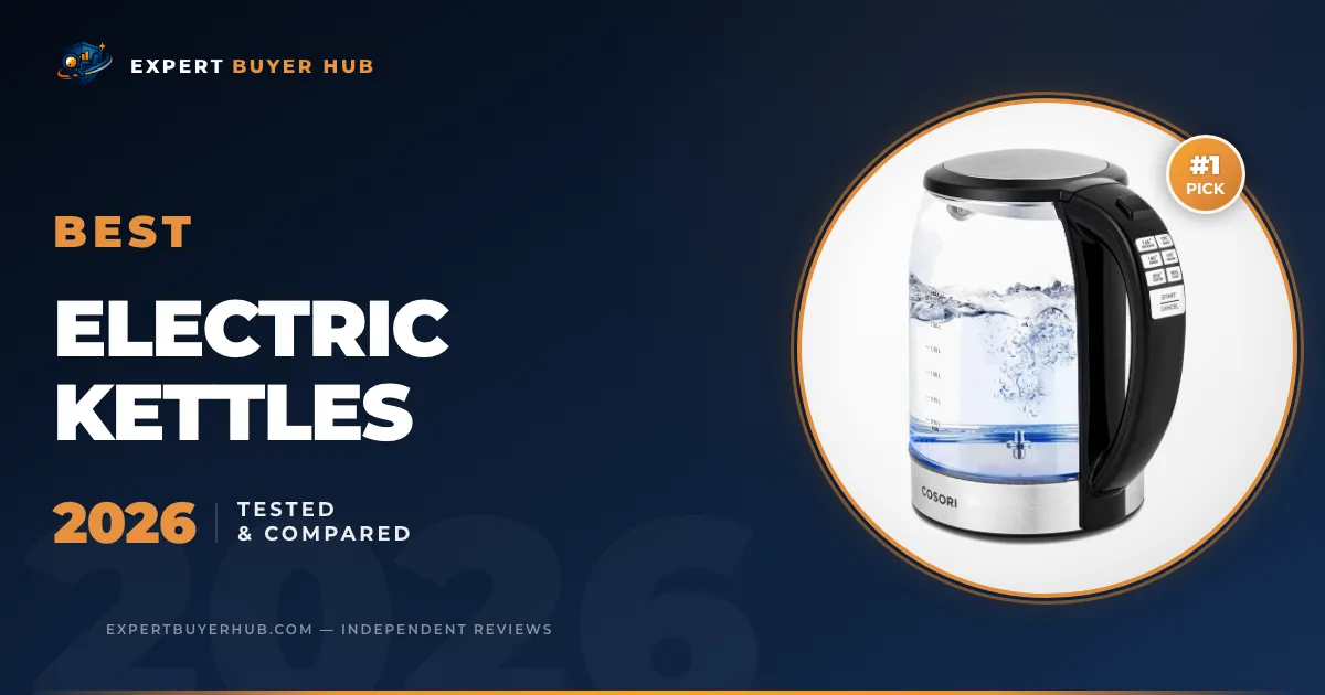 Atlas graphic for 5 Best Electric Kettles 2026 — Tested & Compared