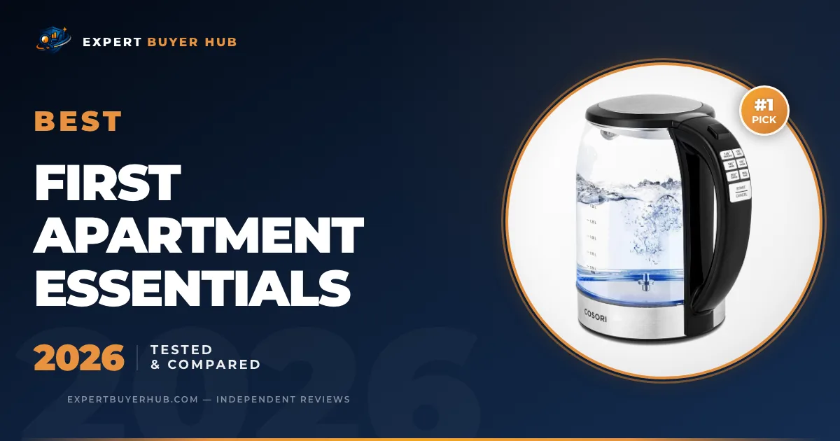 5 Best First Apartment Essentials 2026 — Tested & Compared Atlas hero image