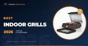 Atlas v9 hero image for the best indoor grills 2026 guide