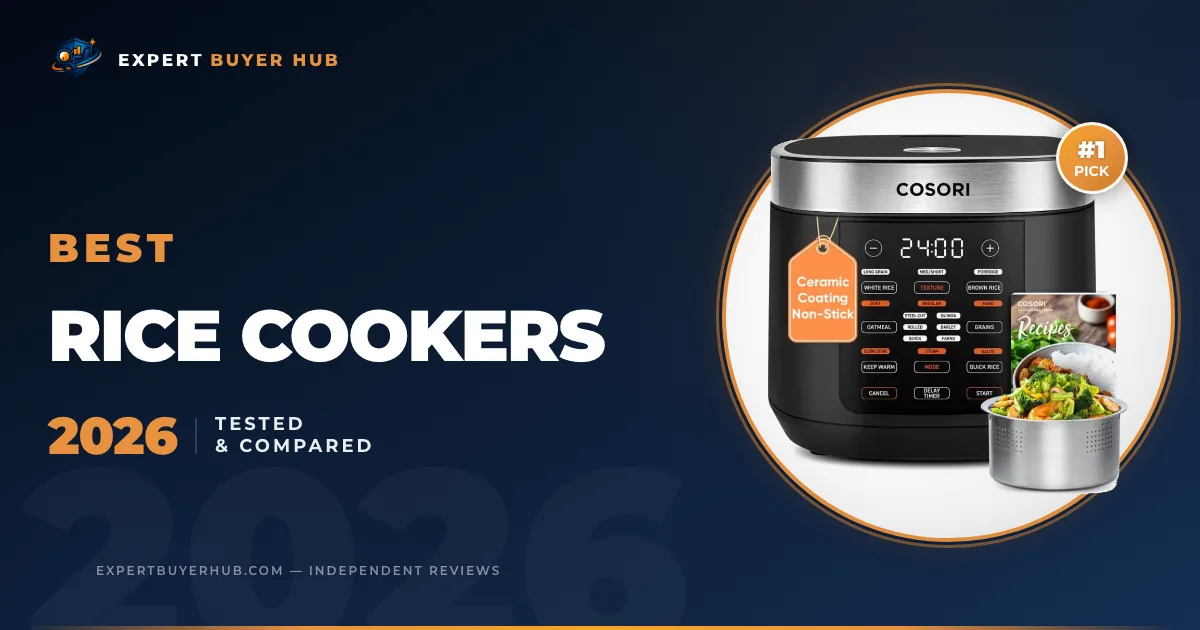 Atlas v9 hero image for best rice cookers 2026