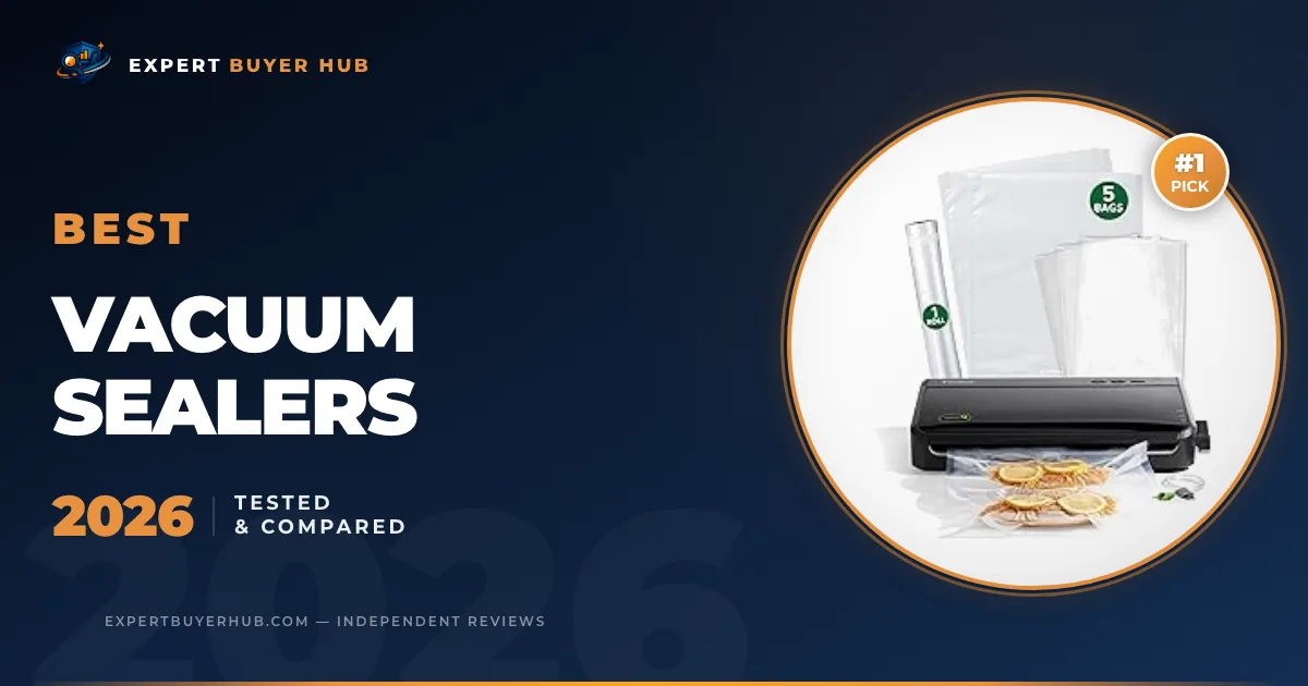 Atlas v9 hero image for the best vacuum sealers 2026 guide