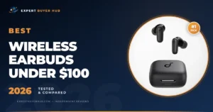 Atlas v9 hero image for wireless earbuds under $100
