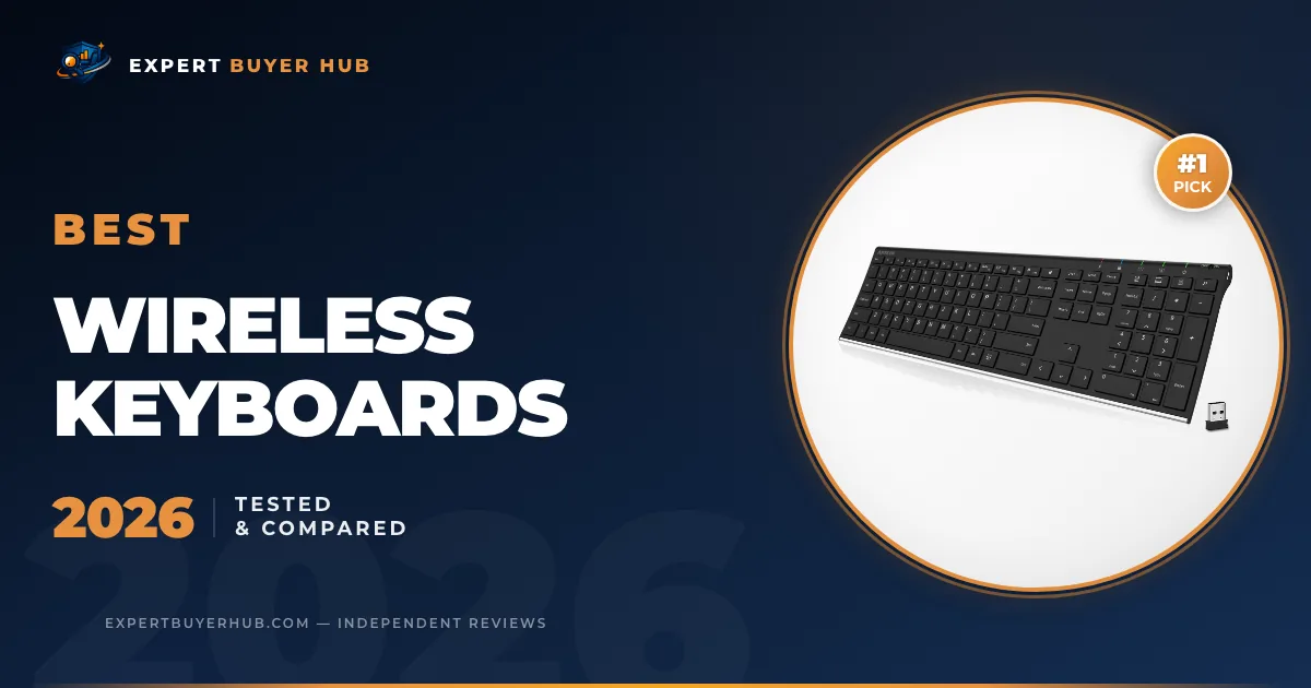 Atlas graphic for 5 Best Wireless Keyboards for Work 2026 — Tested & Compared