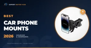 iOttie car phone mount in Expert Buyer Hub sourced comparison graphic
