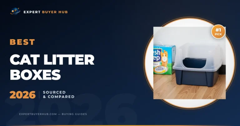 5 Best Cat Litter Boxes 2026 — Sourced & Compared