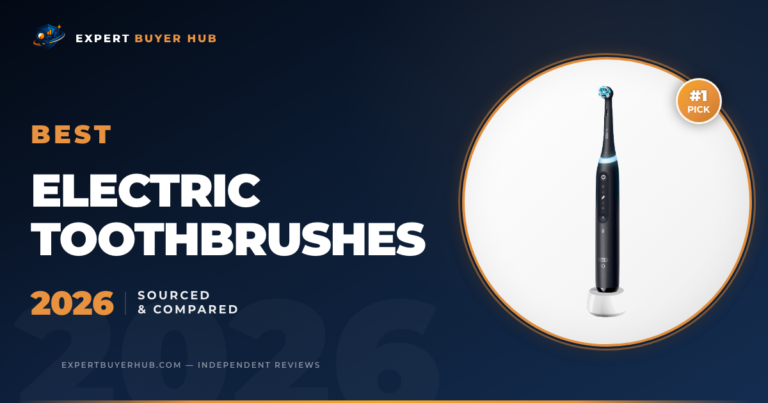 Best electric toothbrushes 2026 sourced comparison