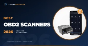 BlueDriver OBD2 scanner in Expert Buyer Hub sourced comparison graphic