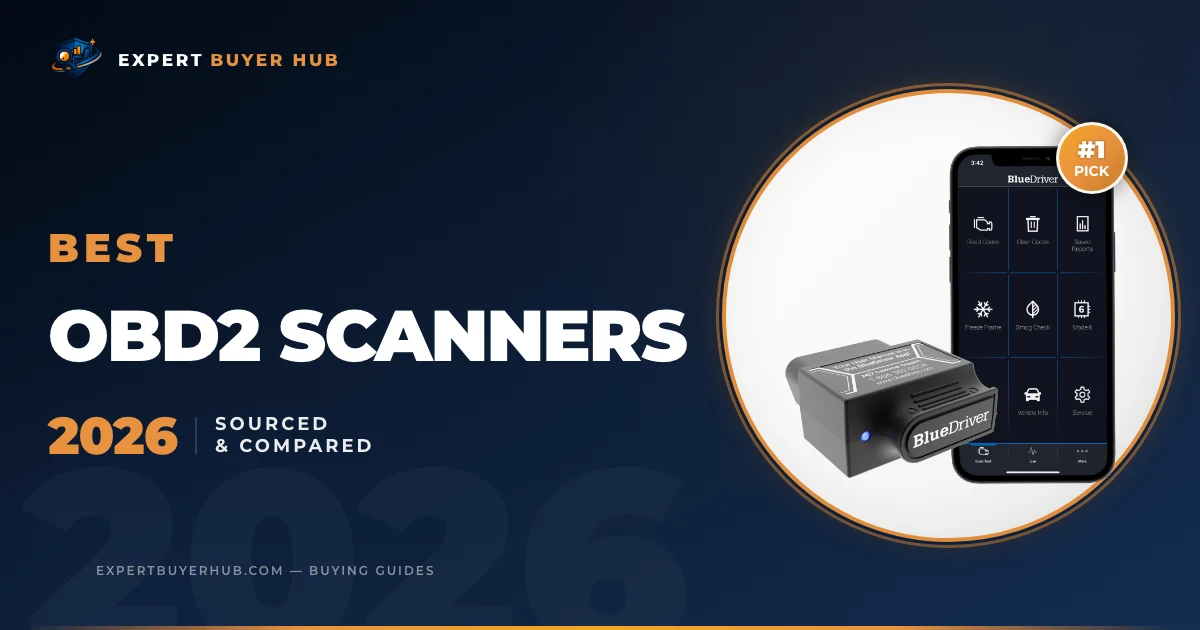Best OBD2 Scanners 2026 — Sourced & Compared