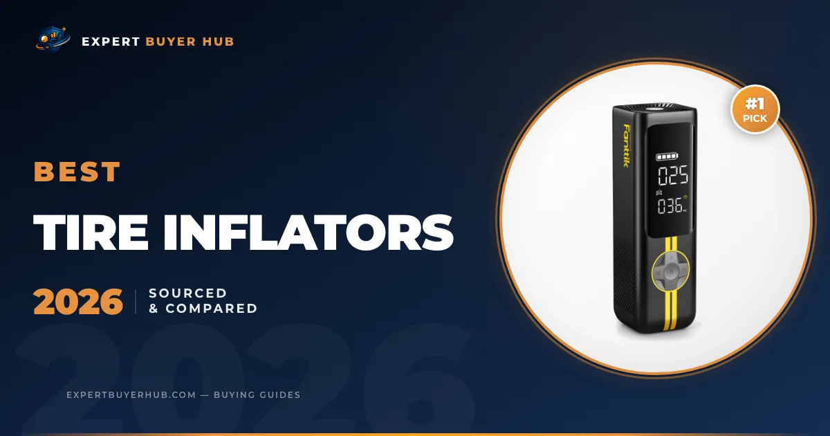 Best Tire Inflators 2026: 5 Models Compared